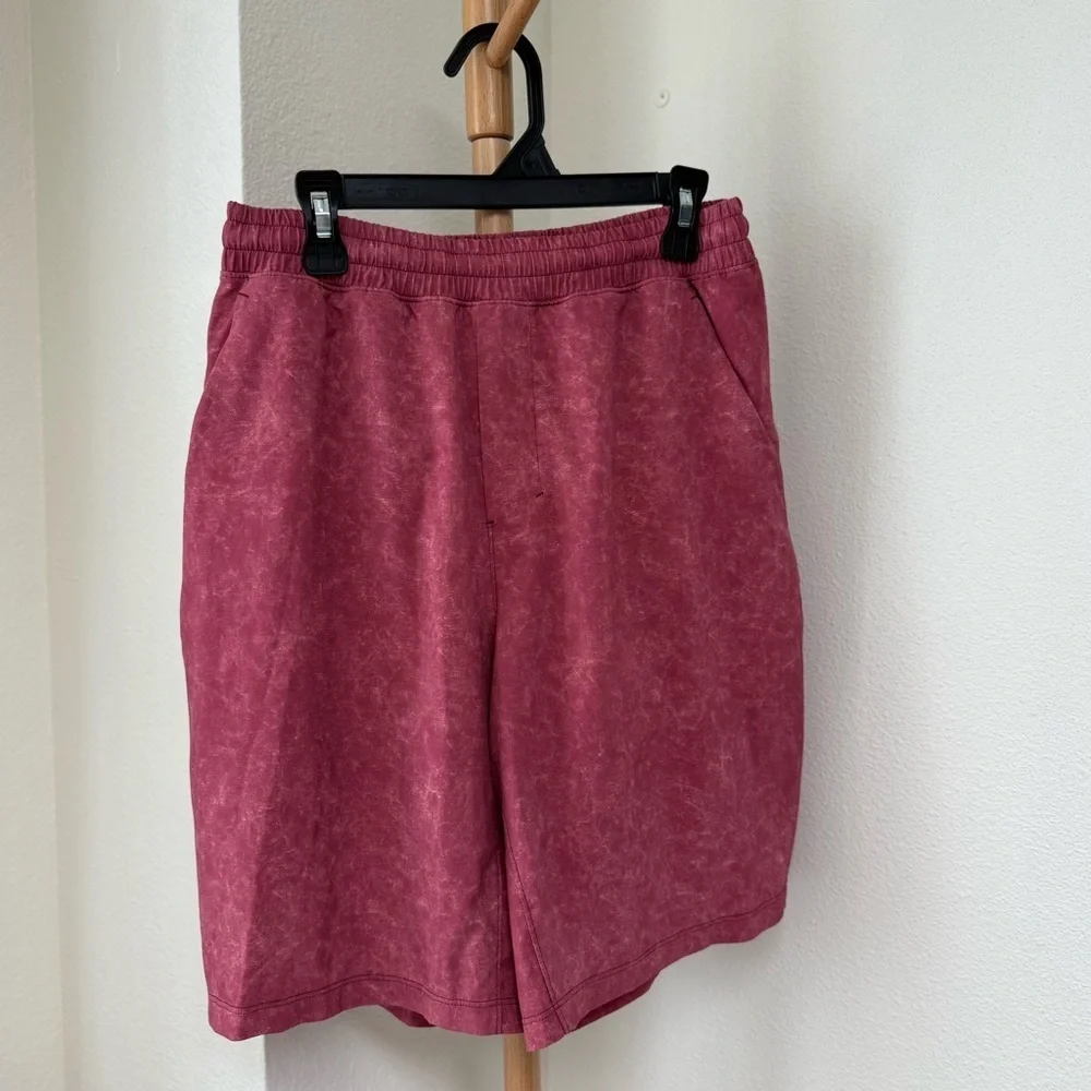 Lululemon Pink Redish Pace Breaker Athletic Short 9